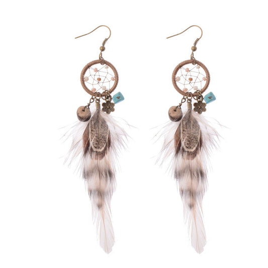 Seaside Holiday Personality Ethnic Style Earrings
