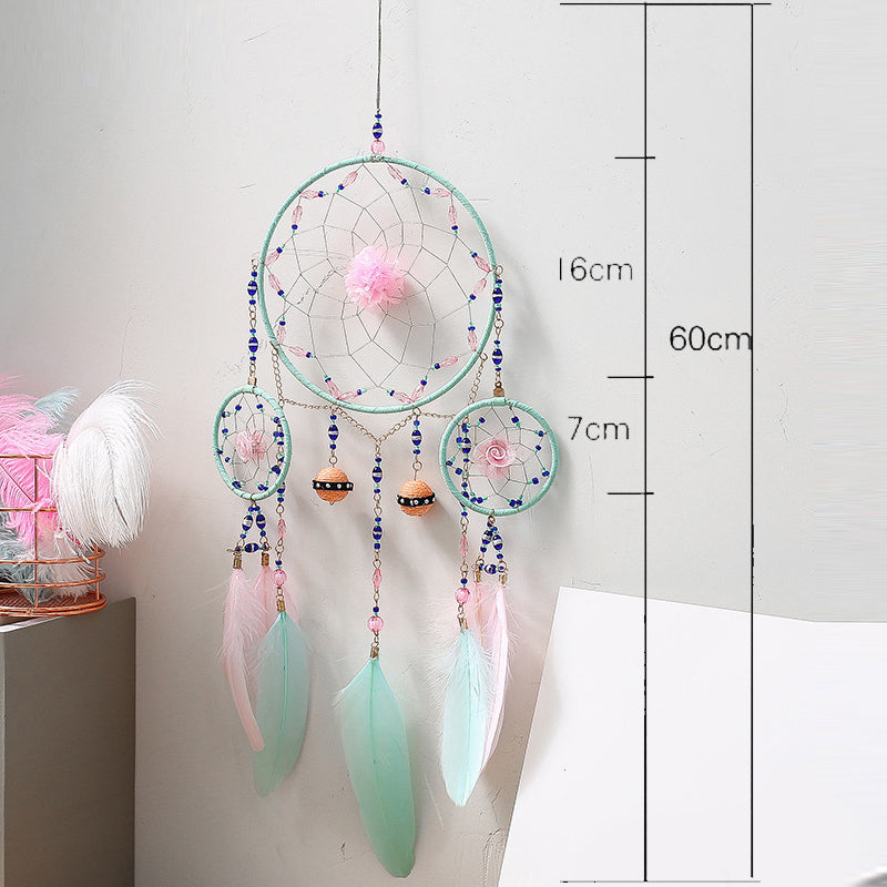 Decorative Feather Craft Wind Chime Pendant