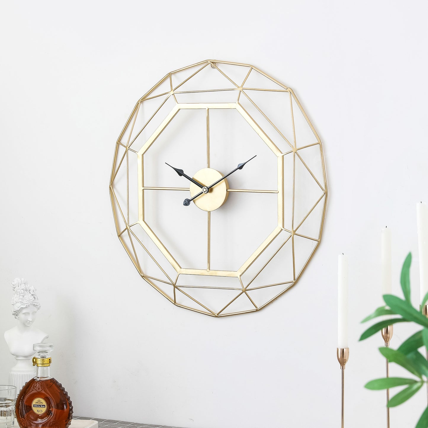 Nordic Luxury Creativity Mute Wall Clock