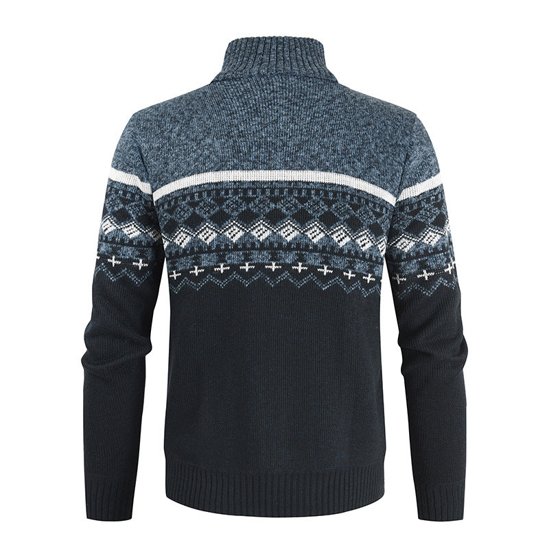 Autumn cardigan casual simple top knit sweater sweater