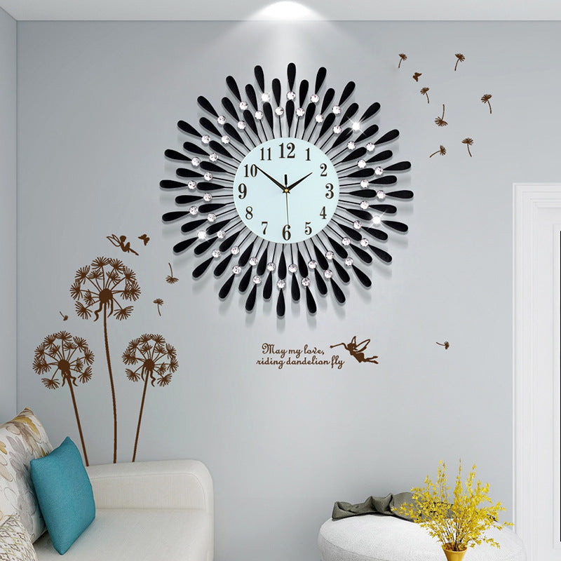 Nordic Light Luxury Watch Wall Clock