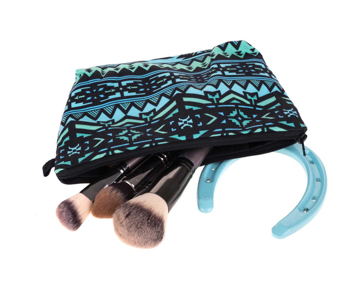 Digital Printed Aztec Cosmetic Bag