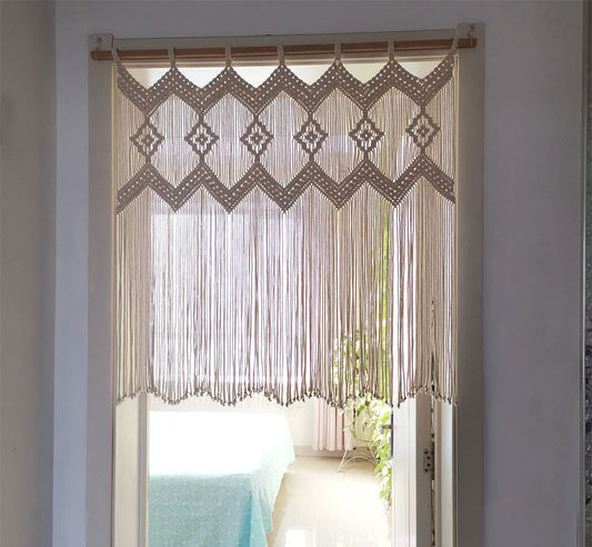 Nordic Style Hand-woven Curtain Wall Hanging