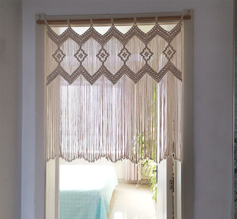 Nordic Style Hand-woven Curtain Wall Hanging
