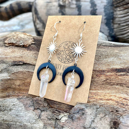 Women's Boho Crystal Alloy Quartz Earrings