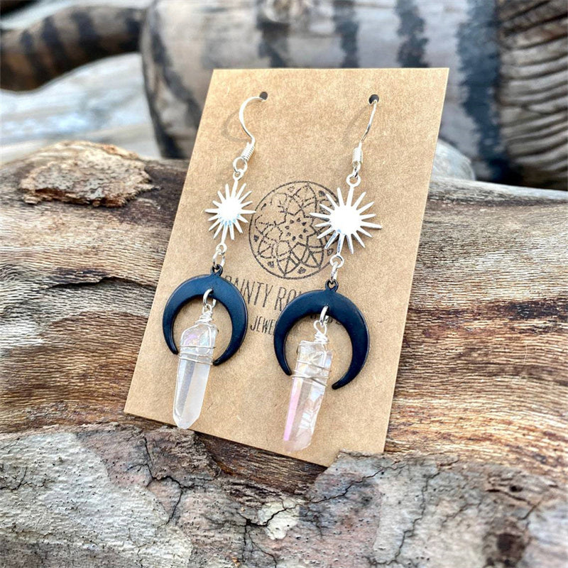 Women's Boho Crystal Alloy Quartz Earrings