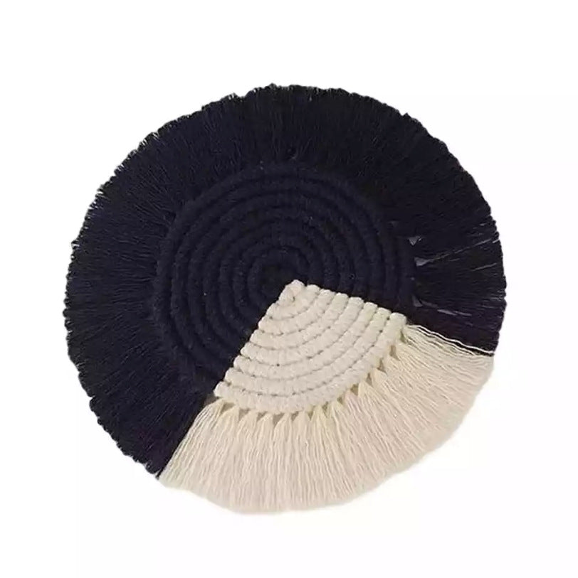 Hand-woven Nordic Style Cotton Rope Tassel