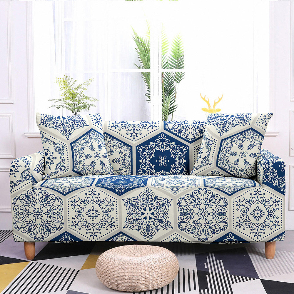 Boho Style Sofa All-inclusive Non-slip Elastic Cover