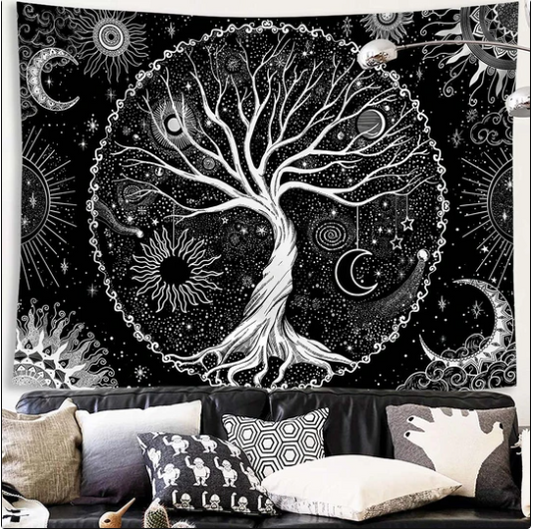 Nordic Style Ins Decorative Cloth Tapestry Background