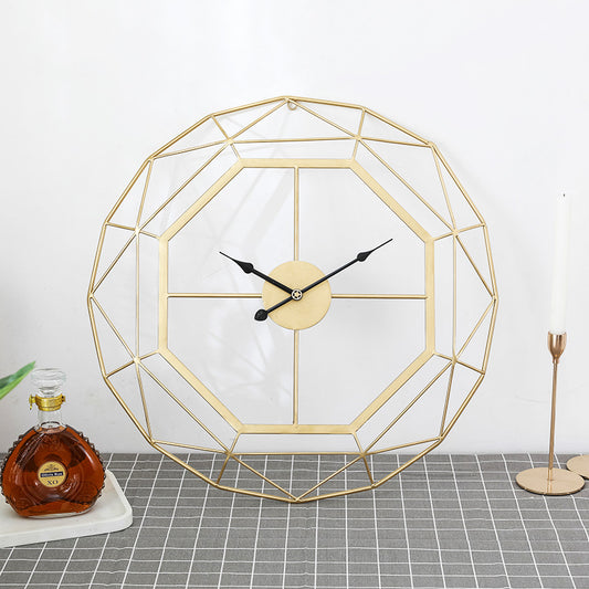 Nordic Luxury Creativity Mute Wall Clock