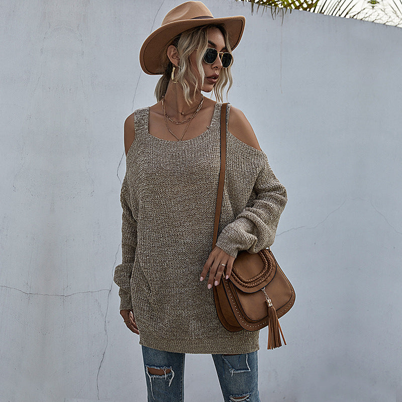 Leisure Round Neck Long Sleeve Pullover Shirt