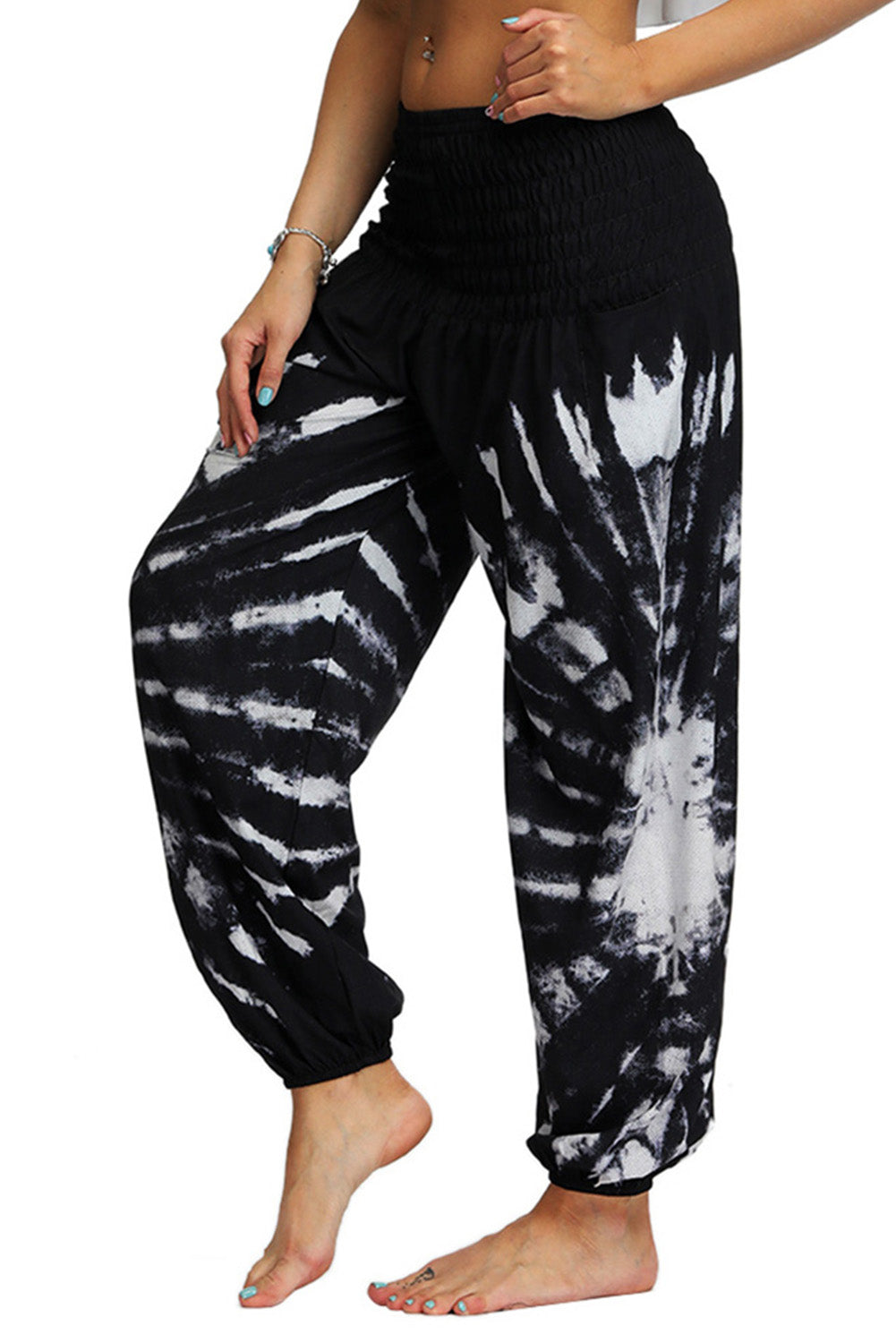 Boho Tie-dye Casual Loose Hippy Harem Pants
