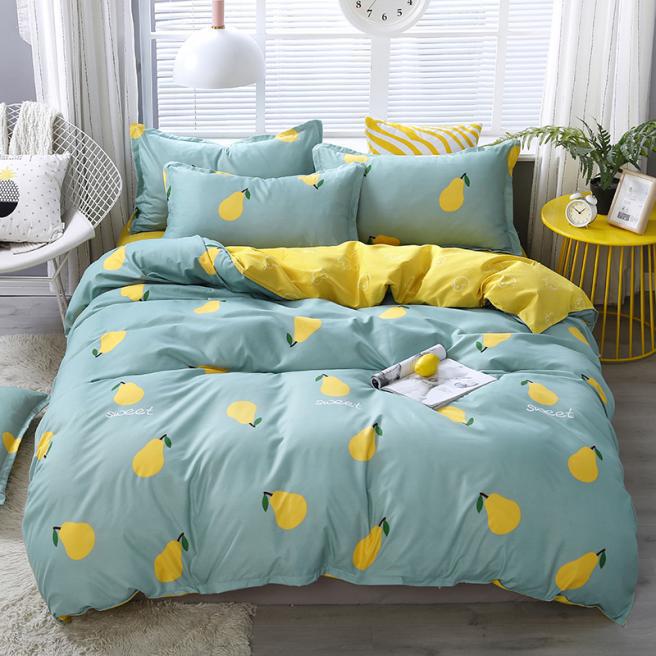 Fashion Household Simple Printing Polyester Bedding
