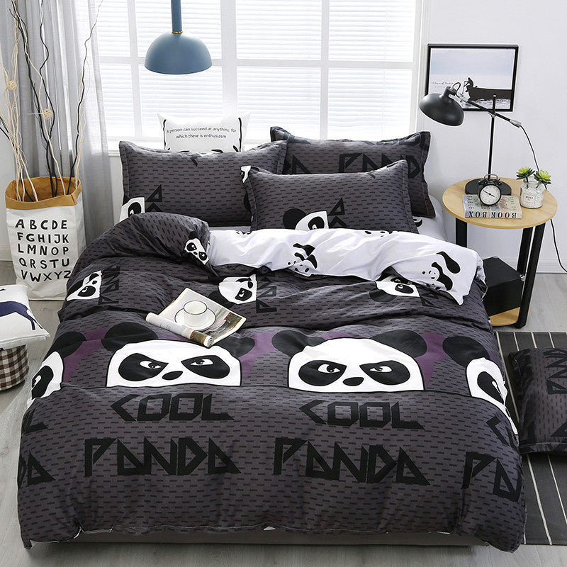 Fashion Household Simple Printing Polyester Bedding