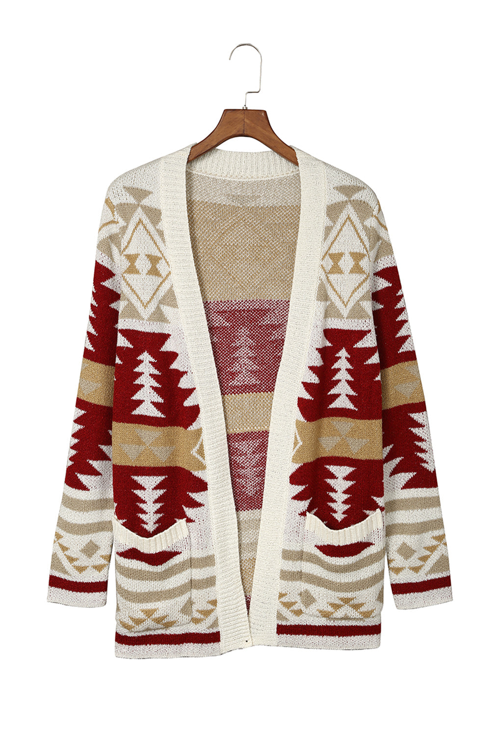 Moraga Pocketed Aztec Cardigan