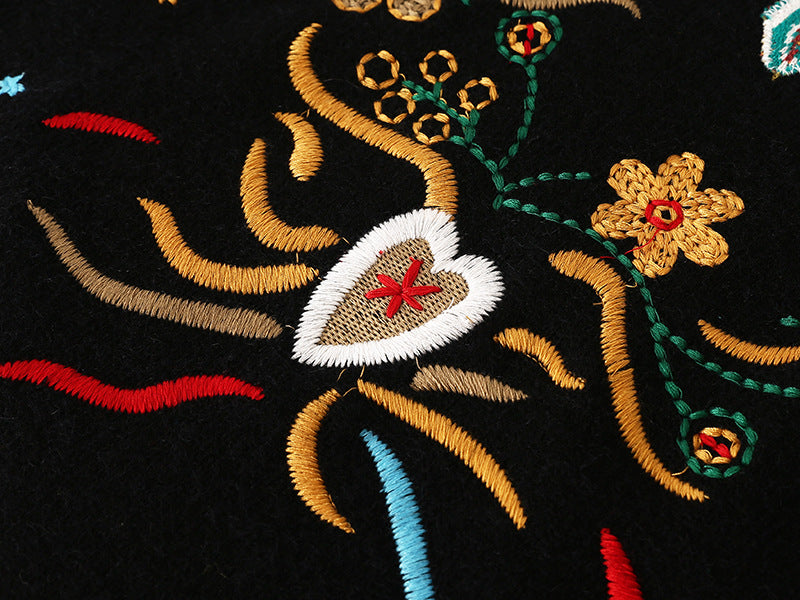 Sweater Women Retro Ethnic Style Three-dimensional