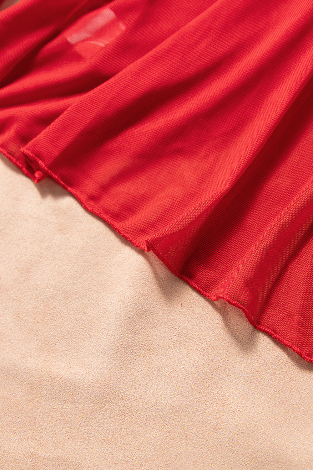 Lace V Neck Long Sleeve Sexy Sheer Open Front Negligee