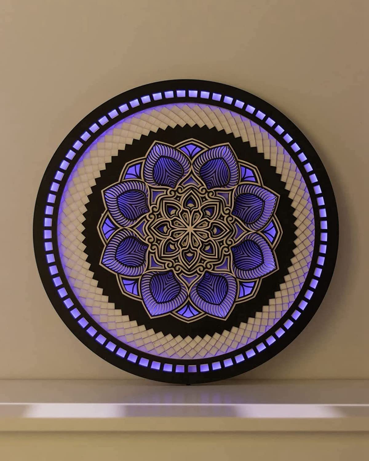 Bohemian Round Ornament Nordic Bedroom Wall Pendant