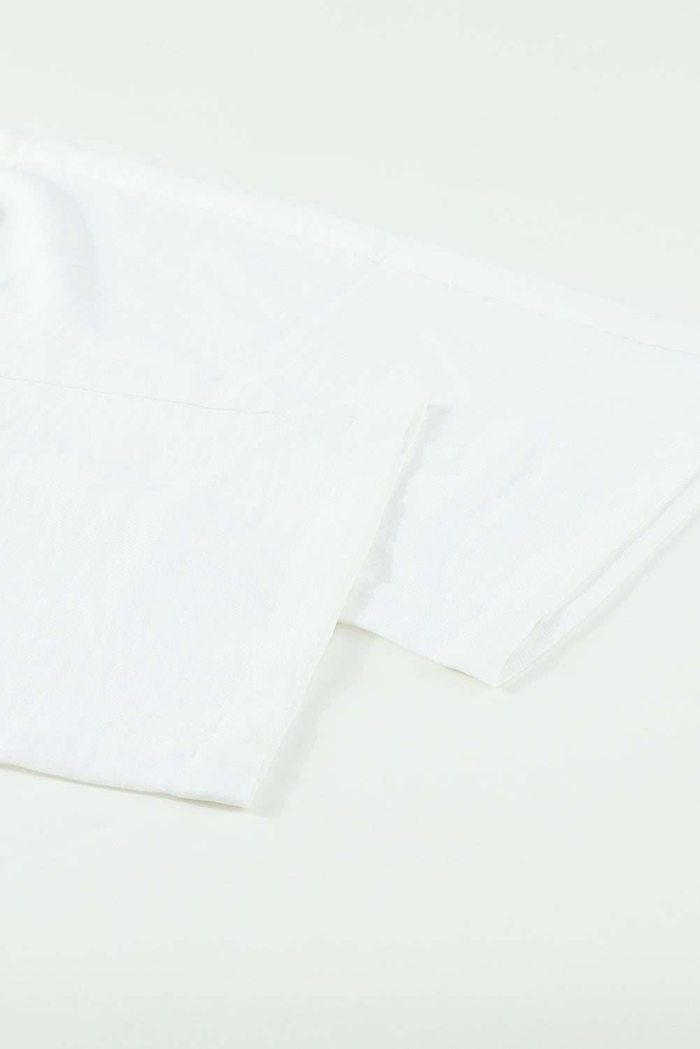 Elastic Waist Pocketed Wide Leg Pants