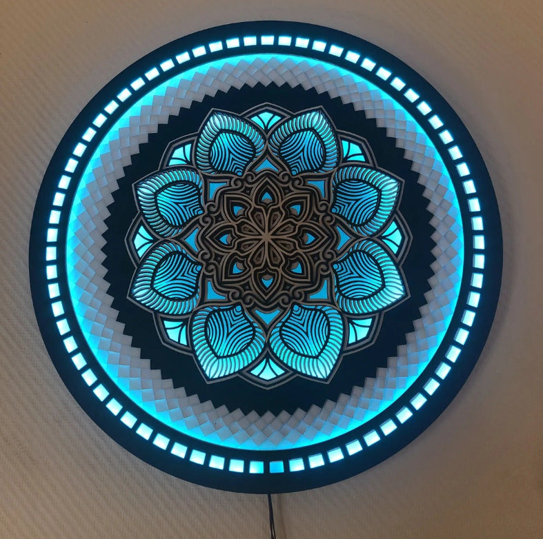 Bohemian Round Ornament Nordic Bedroom Wall Pendant