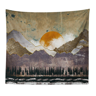 Nordic Style Ins Decorative Cloth Tapestry Background