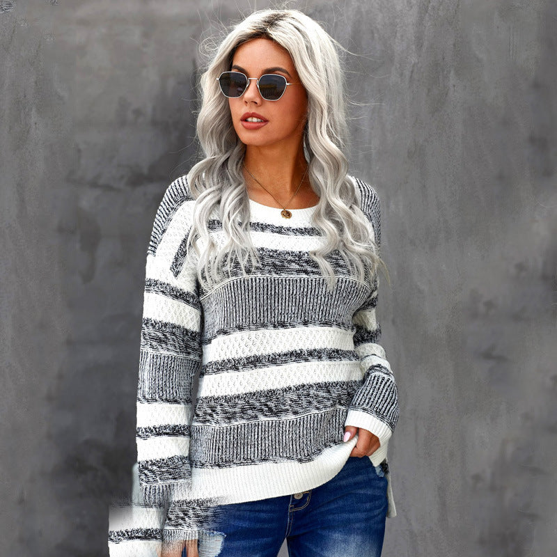 Casual Women's Long-sleeved Loose Pullover Sweater