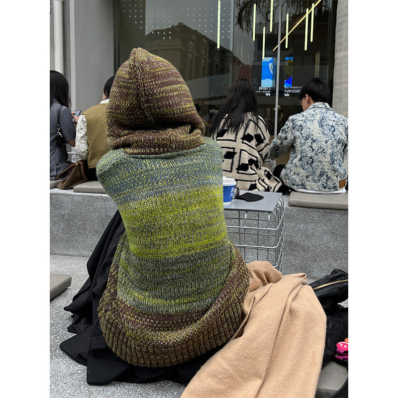 Thickened Short Winter Cardigan Women's Sweater Coat