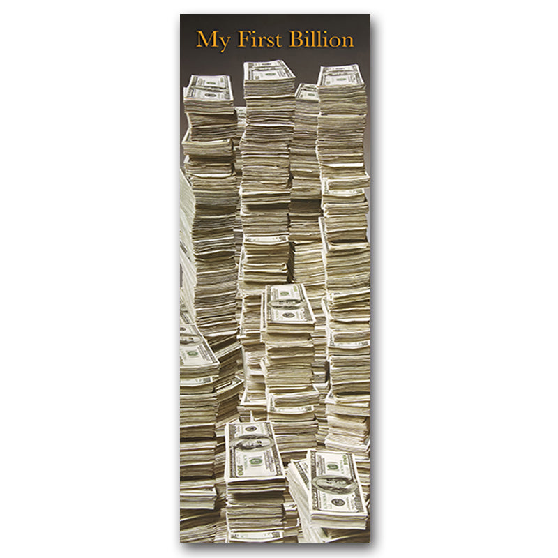 Nordic My First Billion Canvas Wall Decor