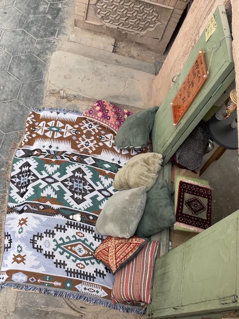 Kashgar Style Bohemian Blanket Ethnic Style Fabric Blanket