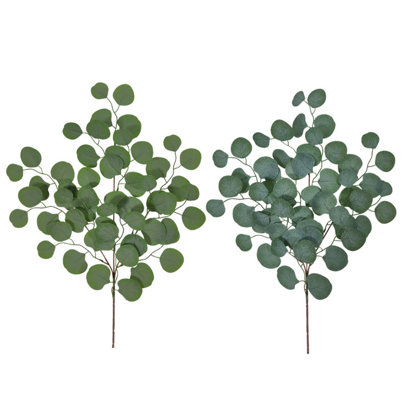 Nordic Green Plant Decoration Artificial Fake Leaves Eucalyptus