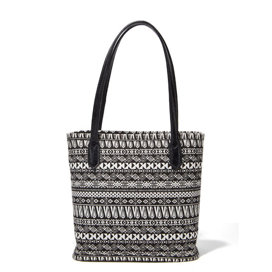 Vintage Ethnic Print Canvas Bucket Bag