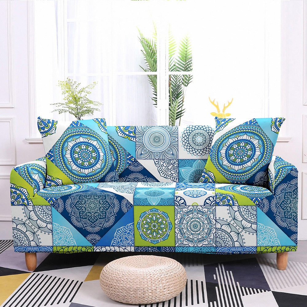 Boho Style Sofa All-inclusive Non-slip Elastic Cover