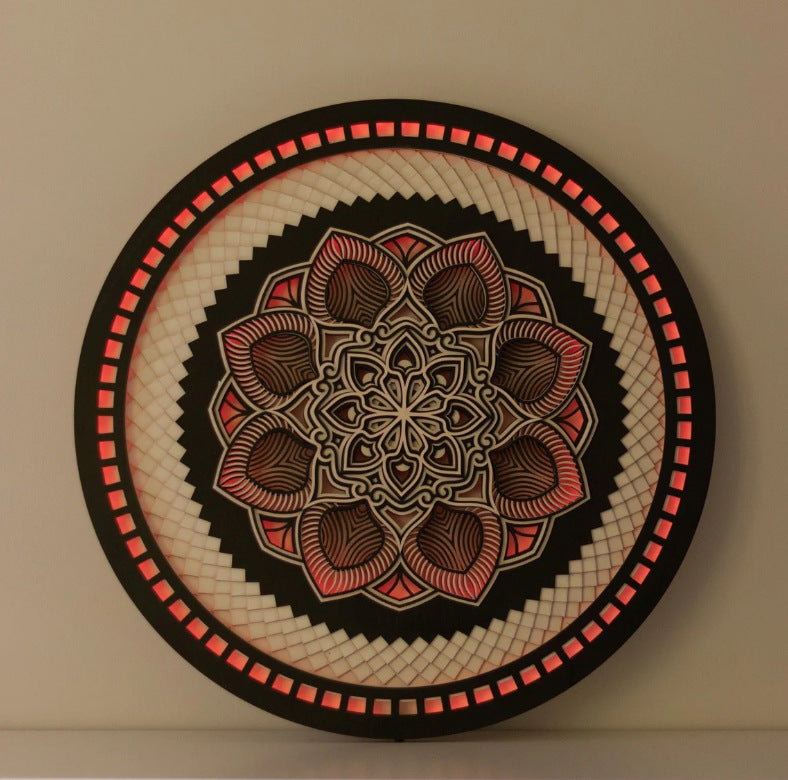 Bohemian Round Ornament Nordic Bedroom Wall Pendant