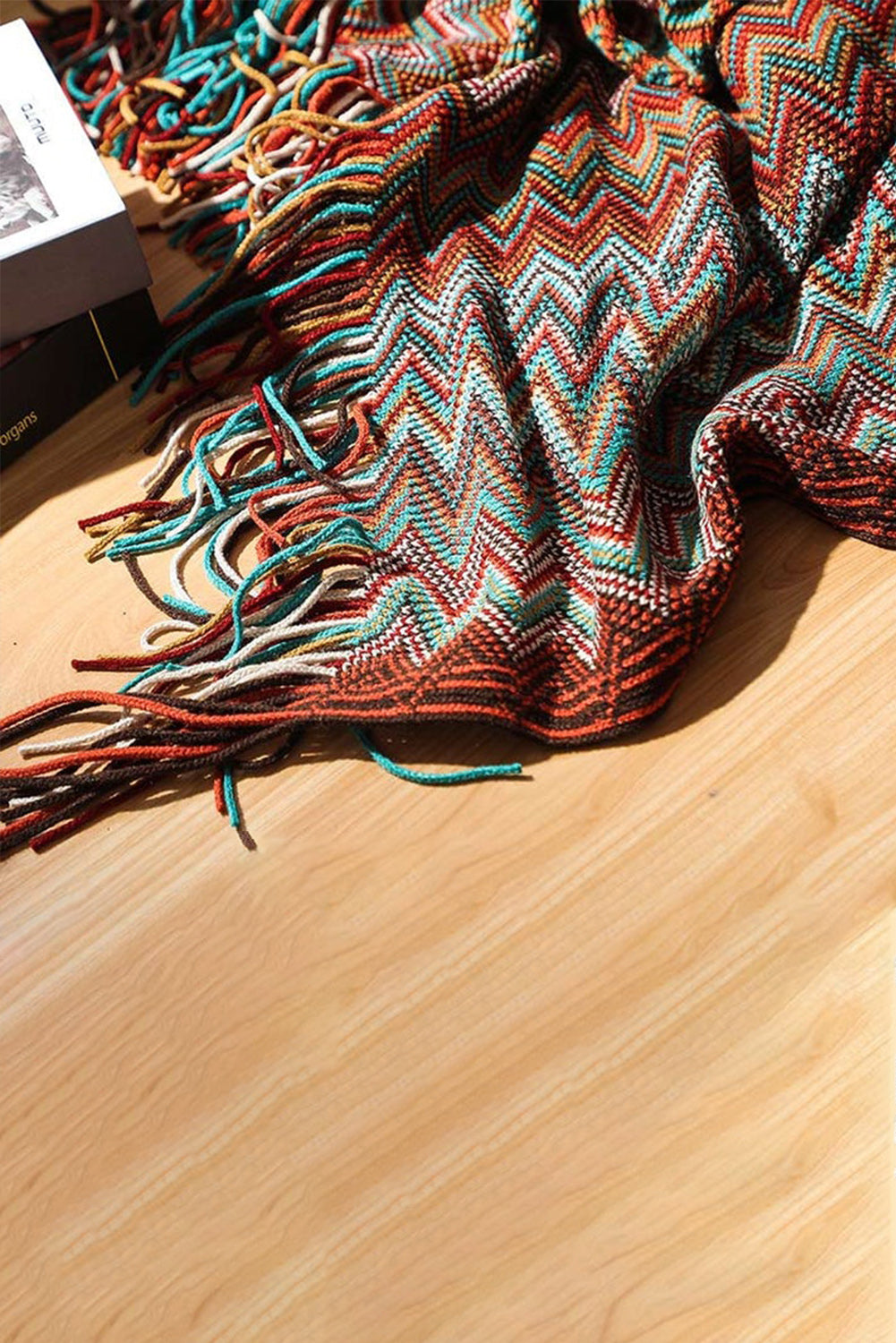 Nordic Knitted Throw Thread Blanket 130*160cm