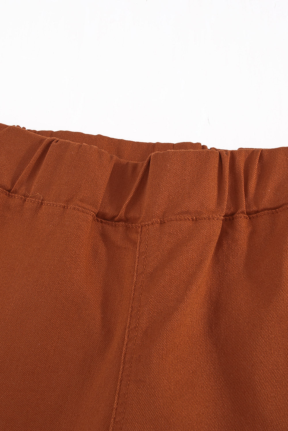 Multicolor Distressed Bell Bottom Denim Pants