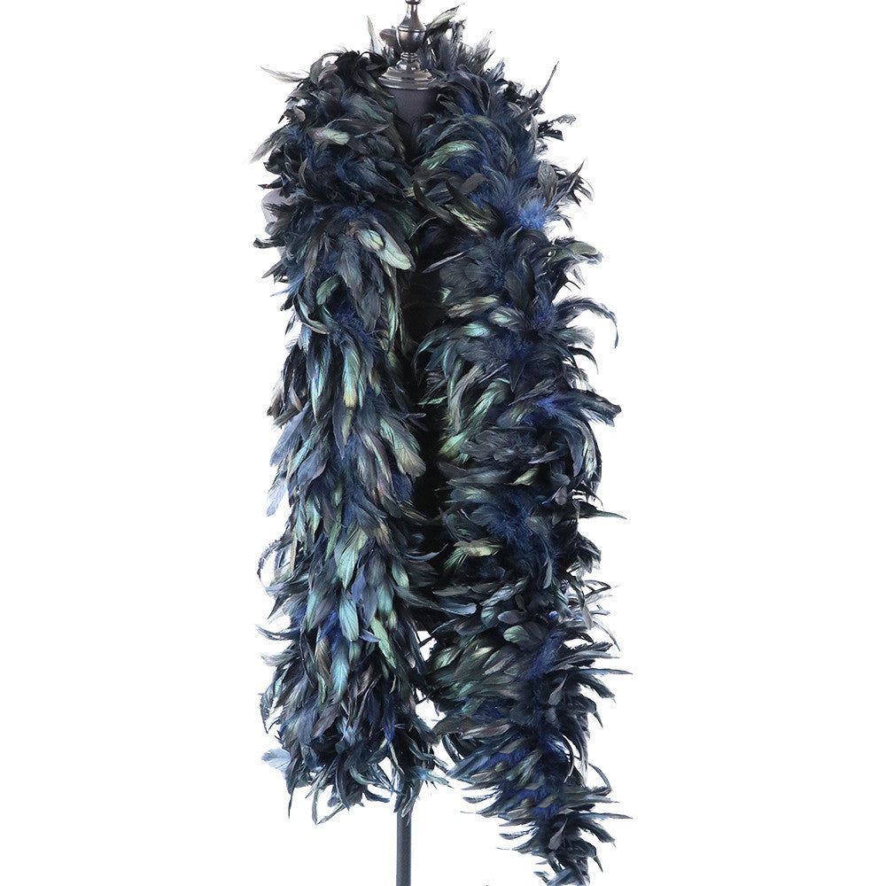 Catwalk Dress Up Colorful Chicken Feather Scarf Props