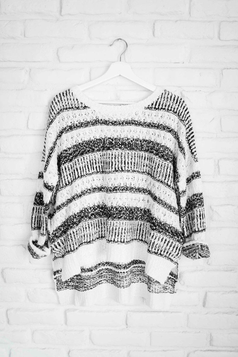 Casual Women's Long-sleeved Loose Pullover Sweater