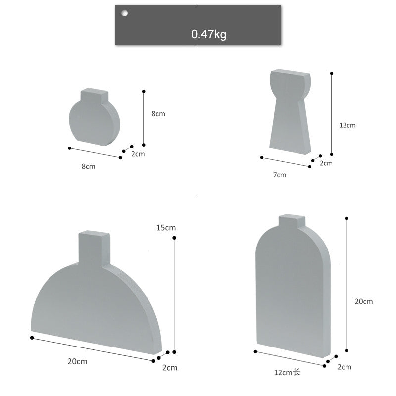 Nordic Style Cool-toned Home Furnishing Accessories