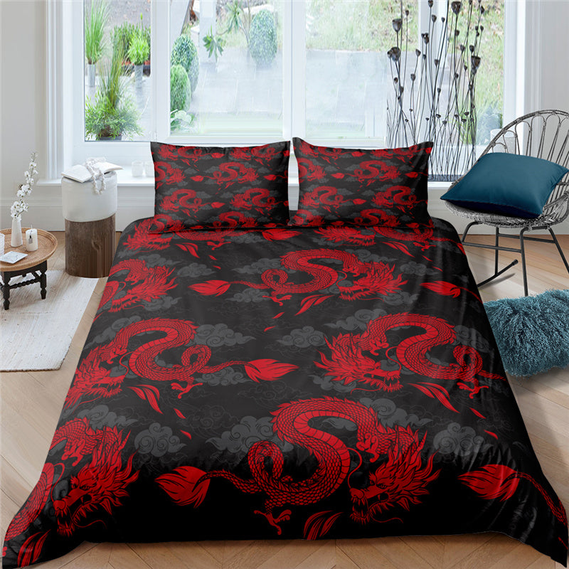 Three-piece Set Of 3D Animal Home Textile Digital Printing Bedding