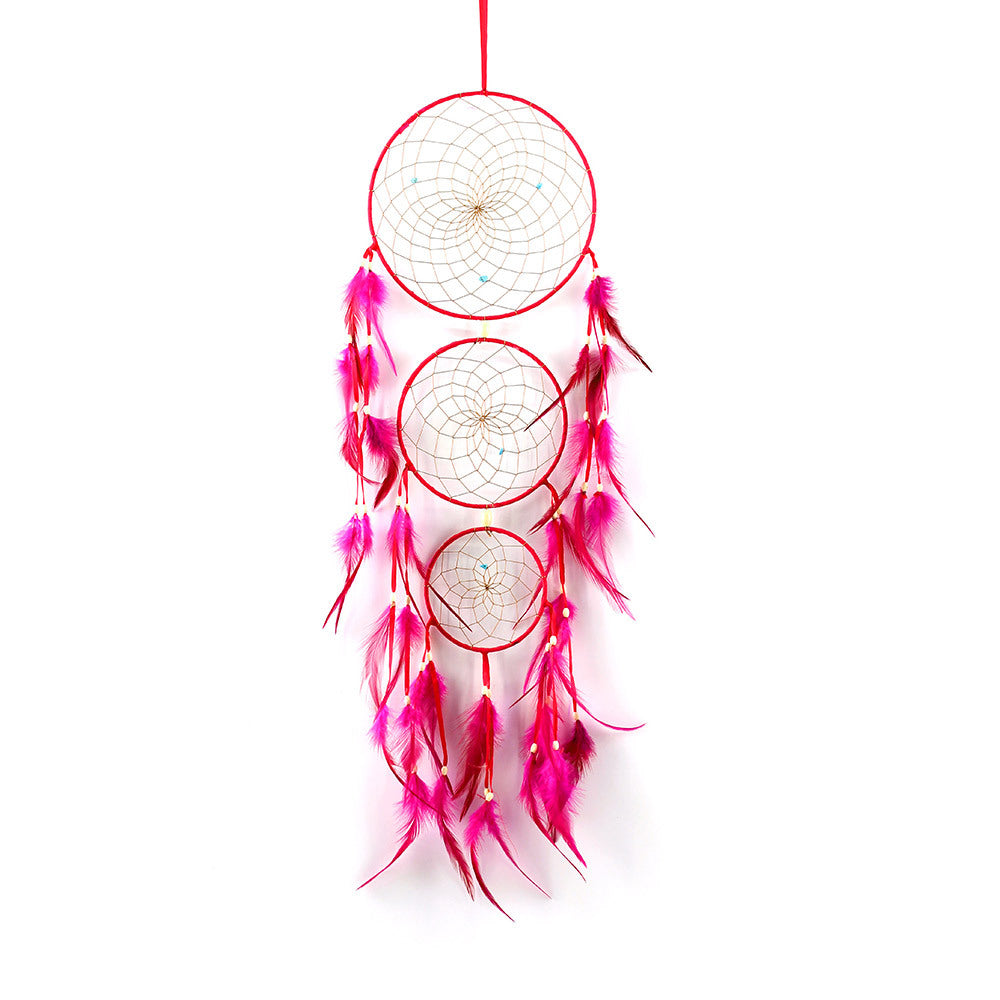 Home Craft Wall Pendant Feather Decoration