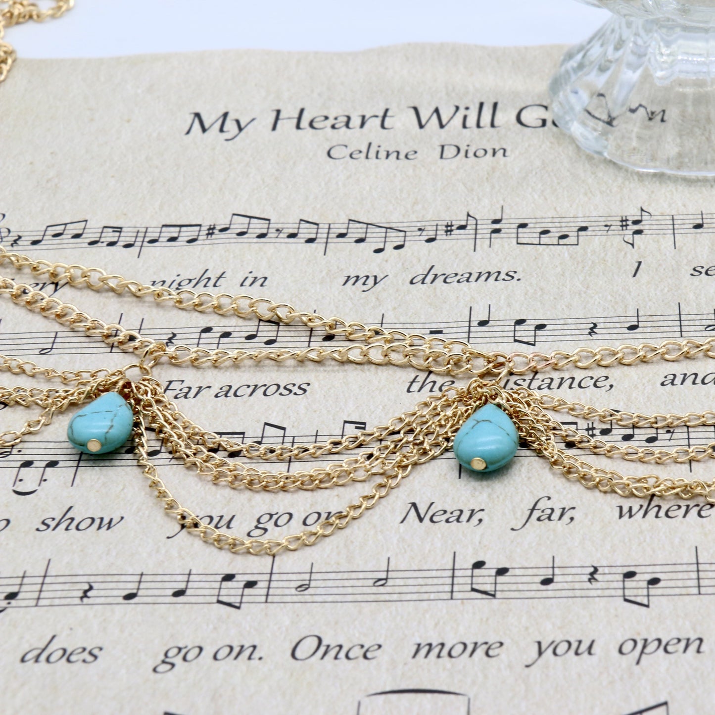 Bohemian Ethnic Style Turquoise Tassel Headband