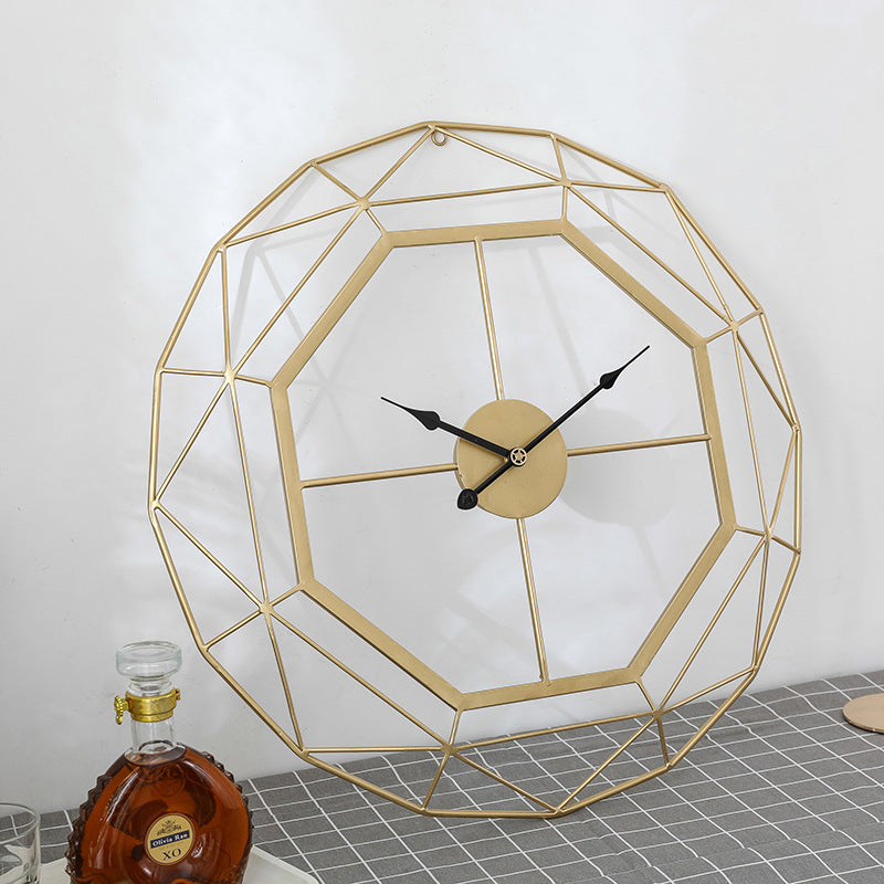 Nordic Luxury Creativity Mute Wall Clock