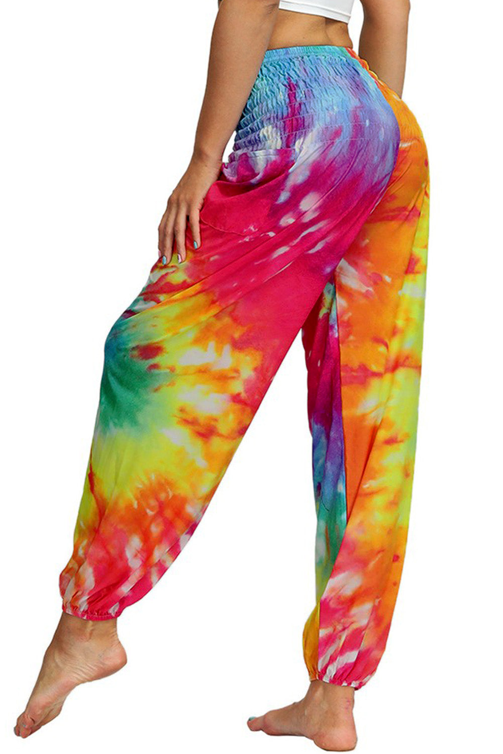 Boho Tie-dye Casual Loose Hippy Harem Pants
