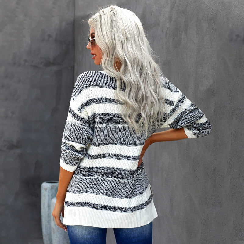 Casual Women's Long-sleeved Loose Pullover Sweater