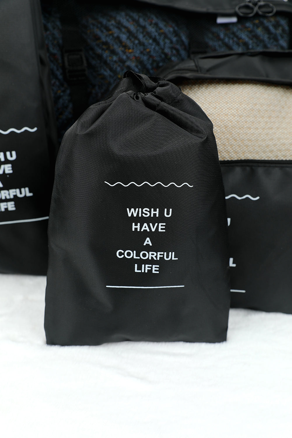 8-piece Waterproof Travel Bag Set