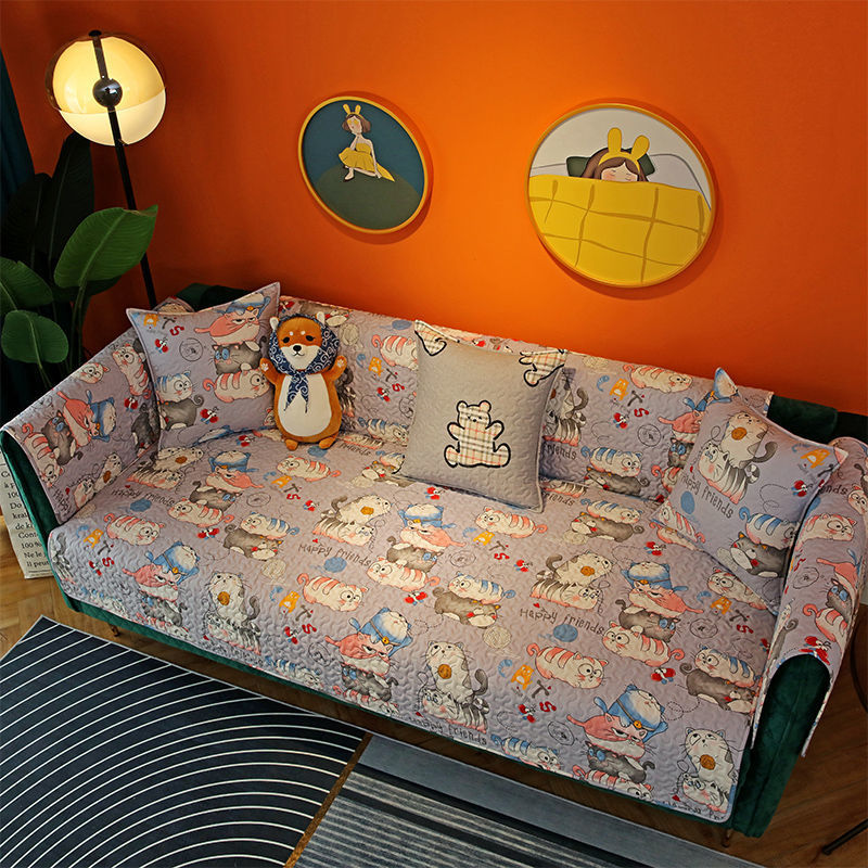 Modern Minimalist Striped Print Back Cover