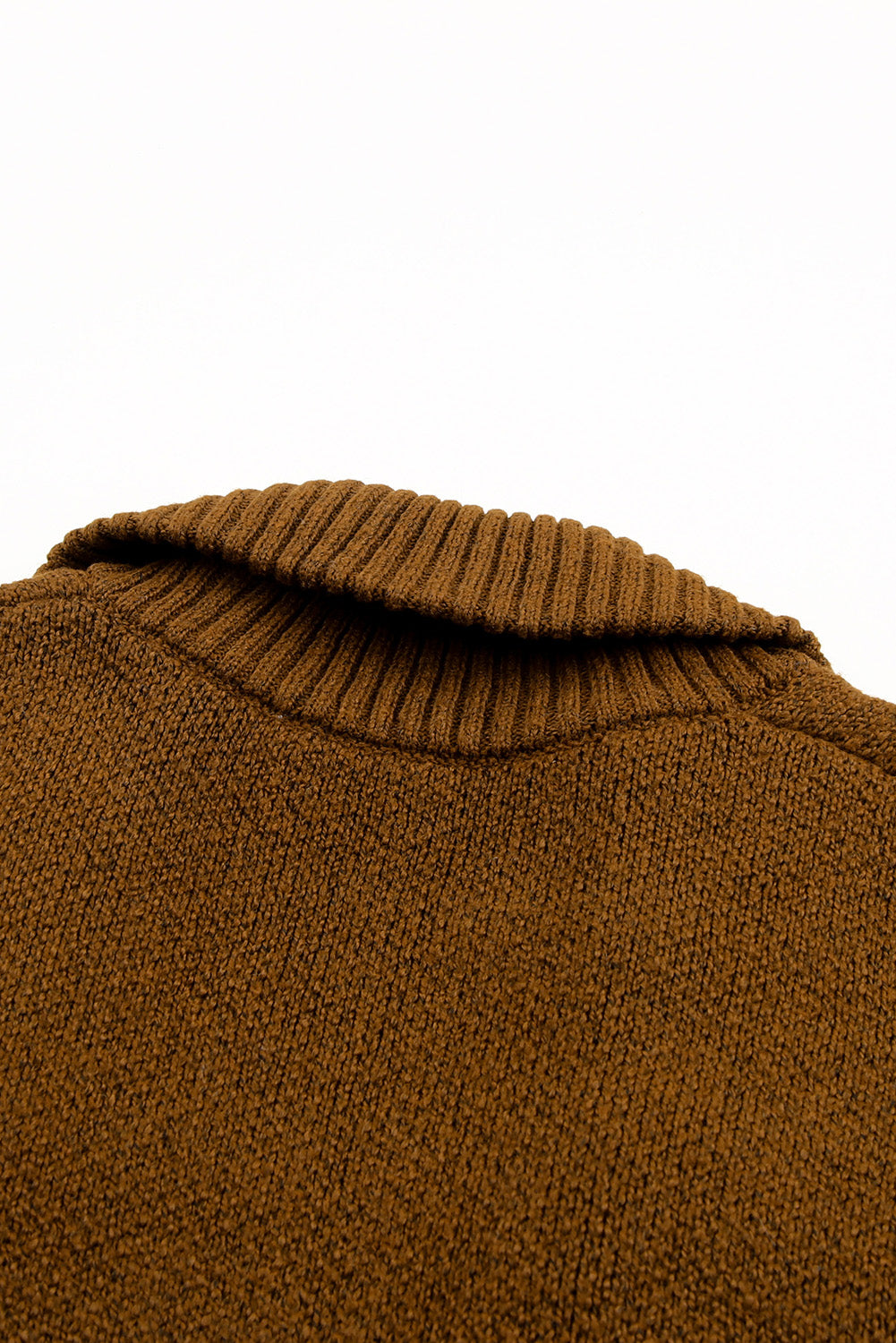 Shawl Collar Belted Knitted Long Sweater