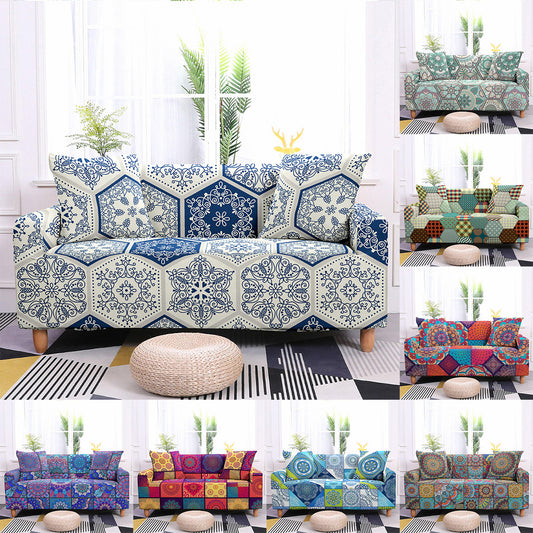 Boho Style Sofa All-inclusive Non-slip Elastic Cover