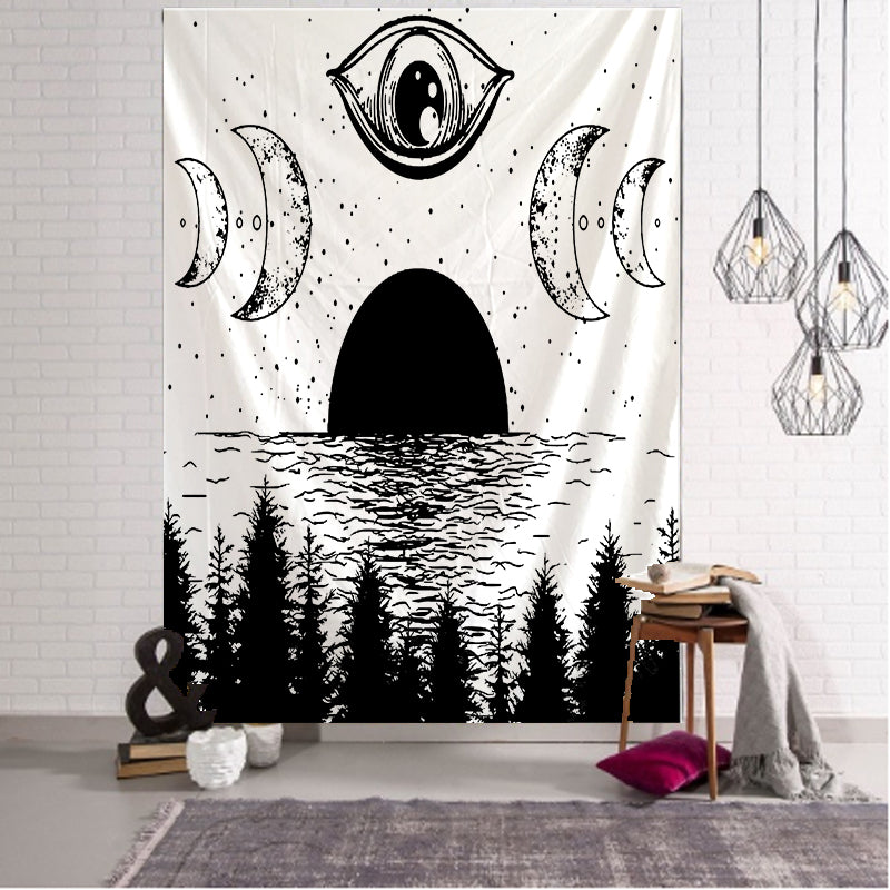Nordic Style Ins Decorative Cloth Tapestry Background