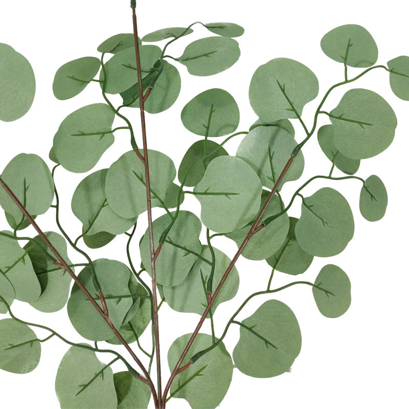Nordic Green Plant Decoration Artificial Fake Leaves Eucalyptus